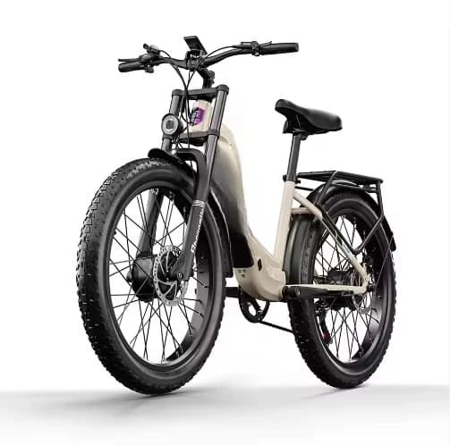 Suspension 48v2000W 17.5AH 26 Inch Mountain Adult Bicycle Lithium Battery 7 Speed Electric Bike SHENGMILO