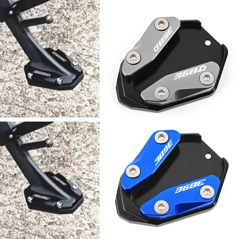 For ZONTES 368G 368D 368E 368K 2024 2025 2026 CNC Aluminum Motorcycle Kickstand Side Stand Extension Pad Enlarger Plate 368G D E