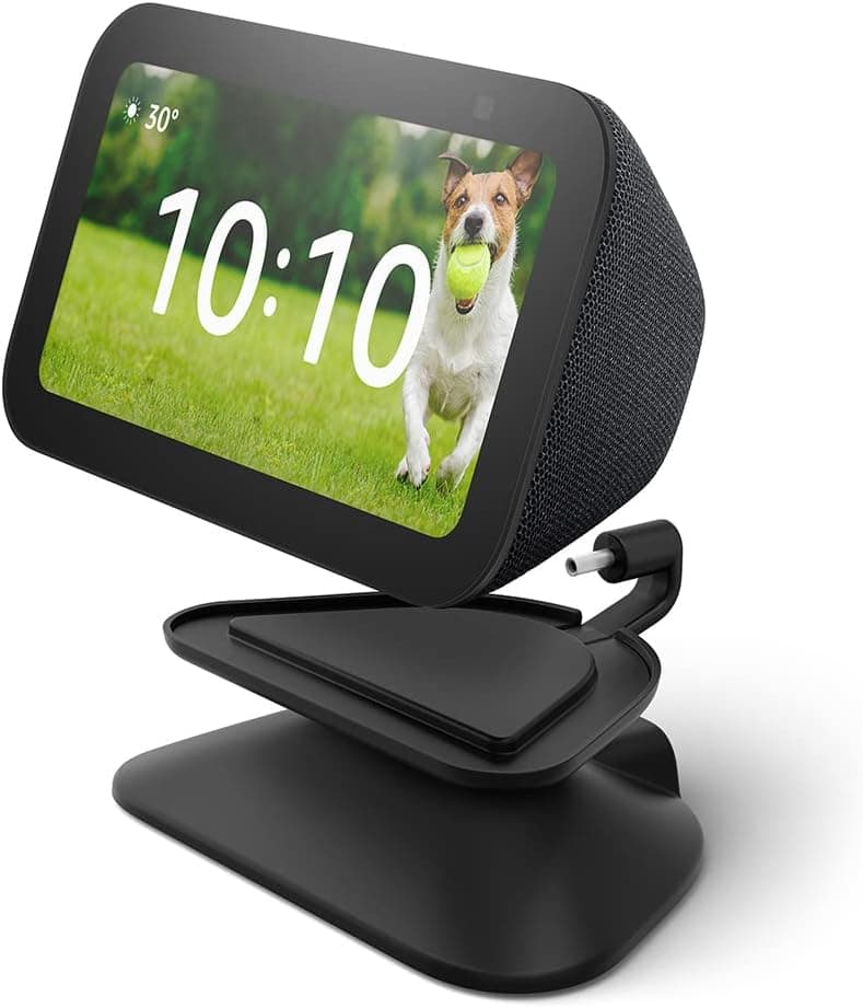 Deal selling fast - Echo Show 5 (3rd Gen) Adjustable Stand with USB-C Charging Port