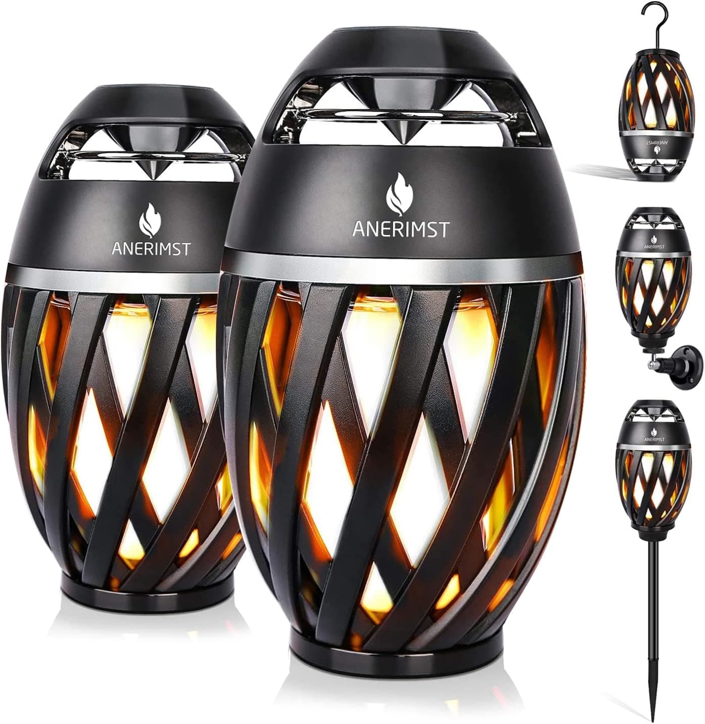 Outdoor Bluetooth Torch Speaker (2-Pack)