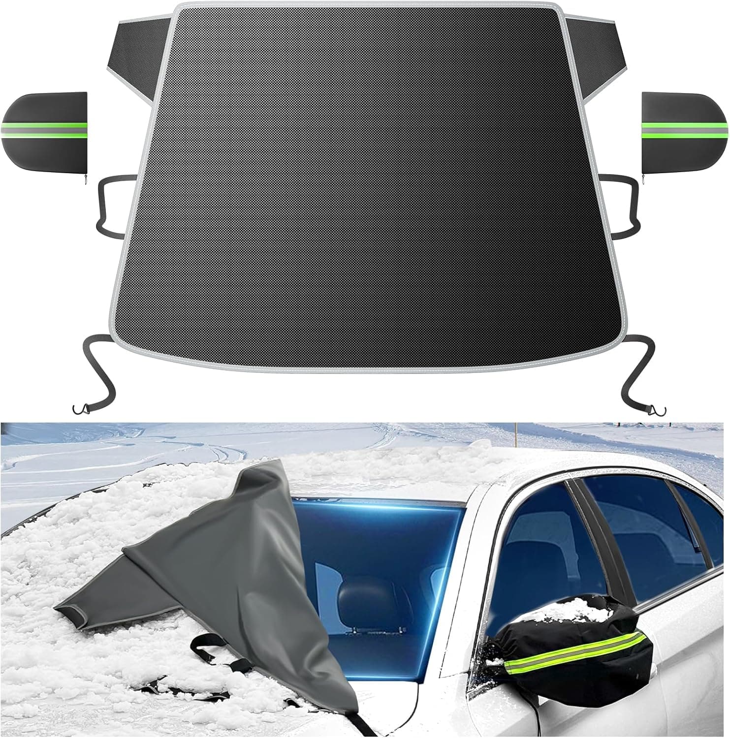7-Layer Car Windshield Snow Cover – Universal Winter Protection