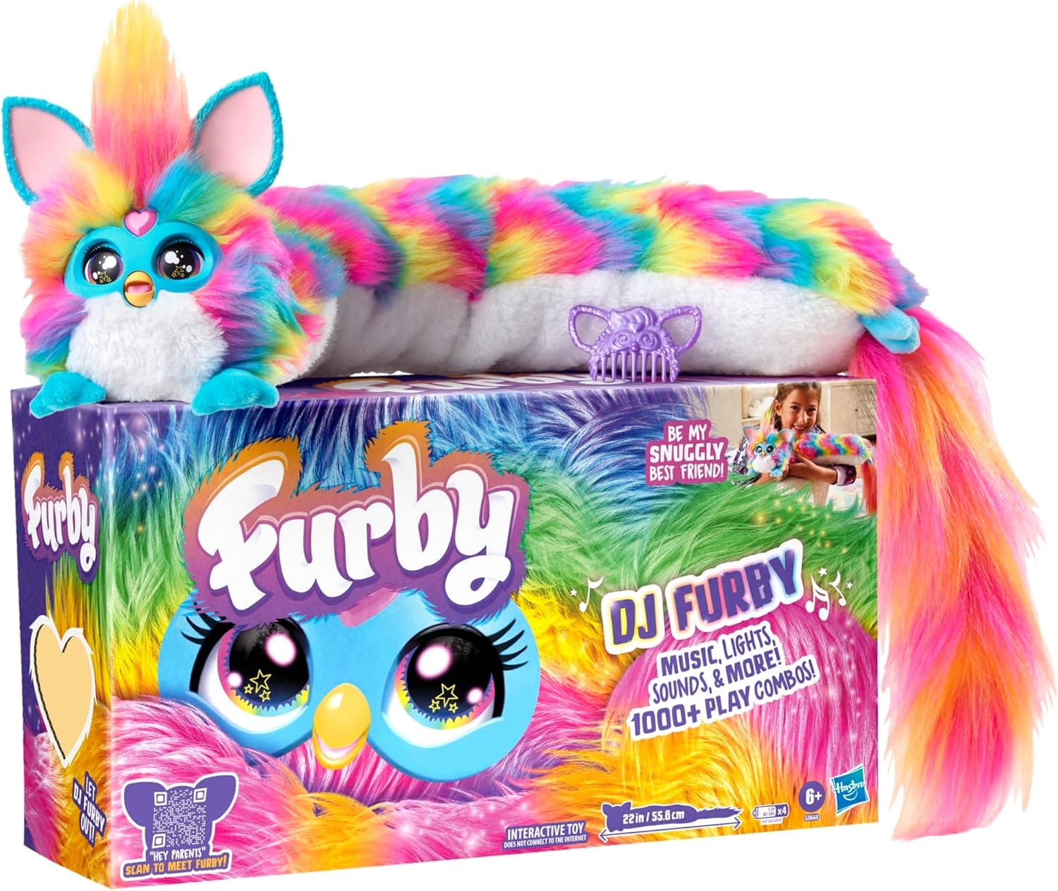 FURBY DJ Interactive Plush Toy (32”)