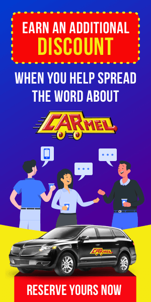 CarmelLimo.com discount coupons and deals
