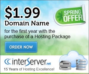 (IS) Interserver Webhosting and VPS discount coupons and deals